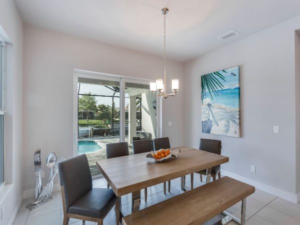 Cape Coral Vacation Home Four Bedrooms Private Caged Pool