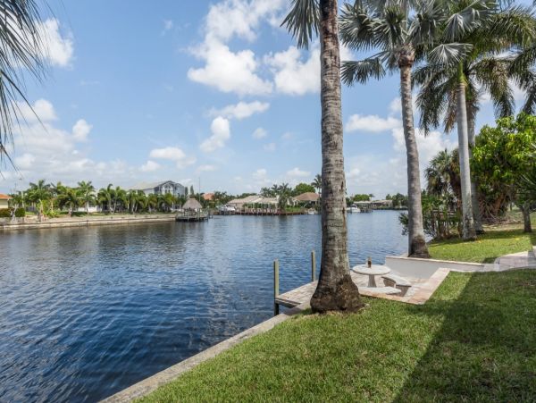 Waterfront 4 Bedroom Home with Pool in Cape Coral
