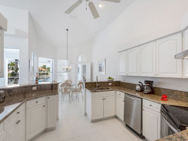 Waterfront 4 Bedroom Home with Pool in Cape Coral