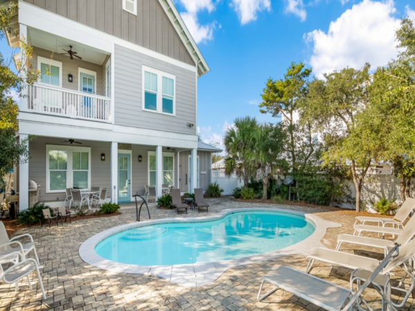 Gorgeous Seacrest Beach West Home with 5 Bedrooms & Pool