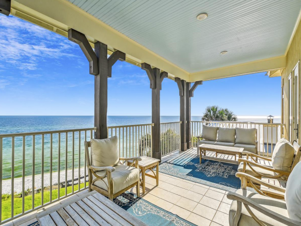 Seacrest Gulf-Front View 5 Bedroom Home with Private Pool