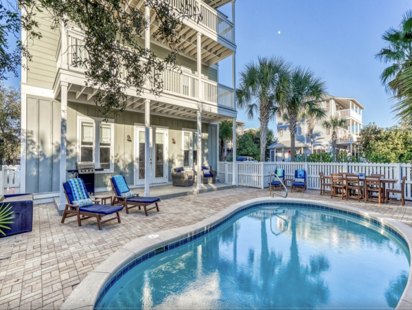 Seagrove Beach Six Bedroom Home One-Minute Stroll To the Beach