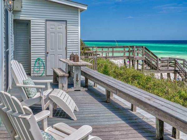 Location, Location! Three Bedroom Townhome Right on Beach