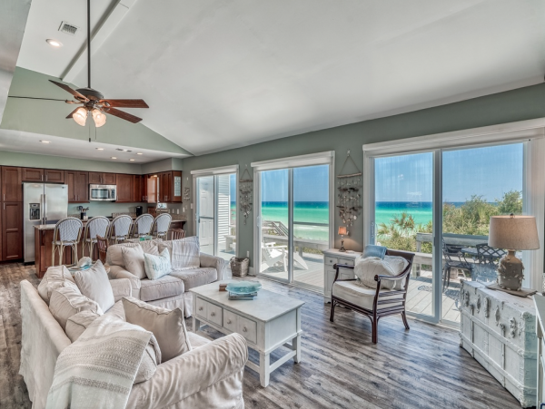 Location, Location! Three Bedroom Townhome Right on Beach