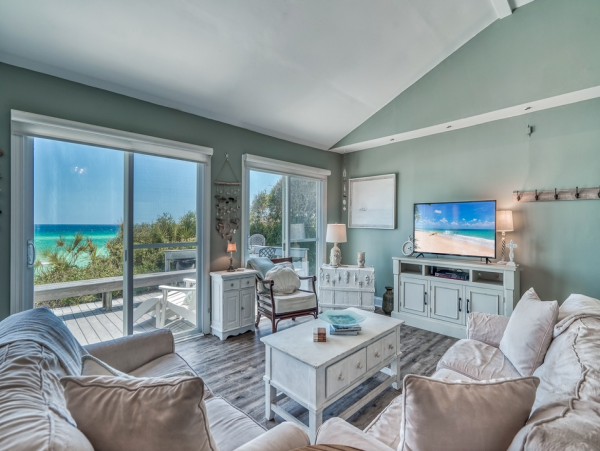Location, Location! Three Bedroom Townhome Right on Beach