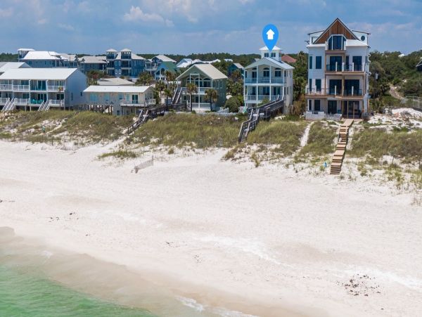 Amazing Gulf Views From This Inlet 6 Bedroom Beachfront Home