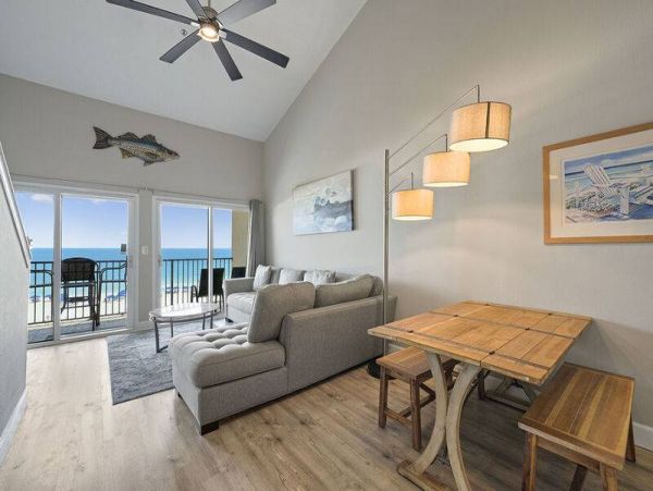 Beautiful Gulf Front Vacation Condo Sleeps Seven Guests