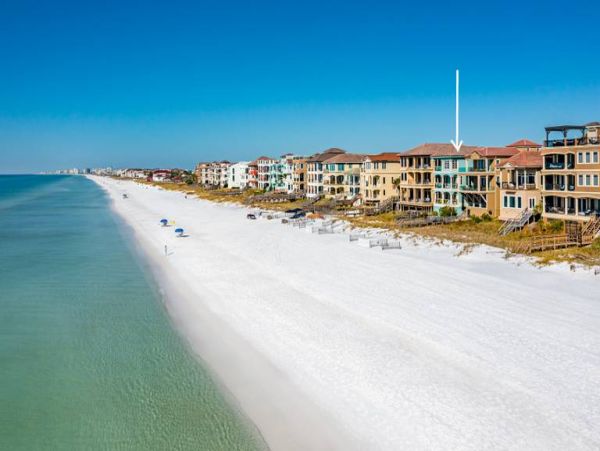Destin Luxury Five Bedroom Vacation Home On Beach Gulf Views