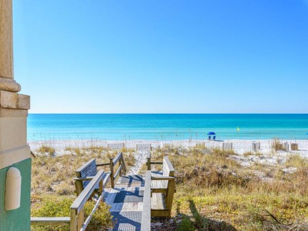 Destin Luxury Five Bedroom Vacation Home On Beach Gulf Views