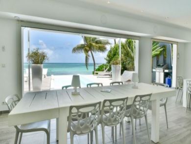 Guadeloupe Beachfront Four Bedroom Beautiful Villa