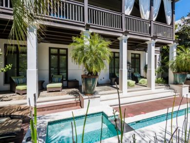 Rosemary Beach Vacation Home Plus Guest House Sleeps 18