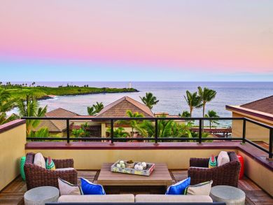 Lihue Three Bedroom Luxury Beach Vacation Condo Ocean Views