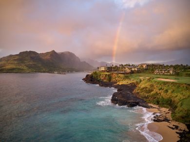 Lihue Three Bedroom Luxury Beach Vacation Condo Ocean Views