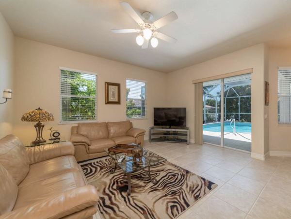 Marco Island Three Bedroom Plus Den Makes Four!