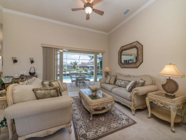 Marco Island Three Bedroom Plus Den Makes Four!