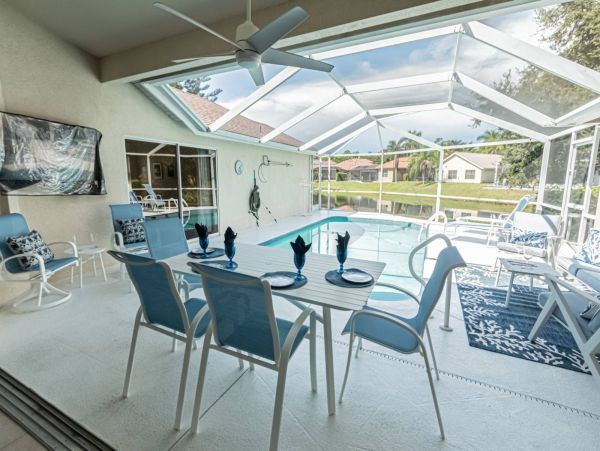 Upscale Naples Getaway: Pool, 4 Beds, Close to 5th Ave