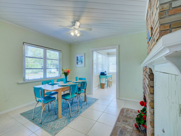 Three Bedroom Home With Pool and Tiki Bar Close to Beach