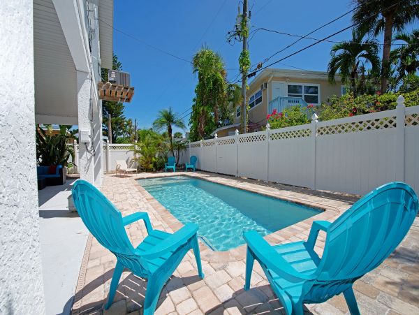 Fort Myers Beach 2-Bedroom Pool Home Near Times Square