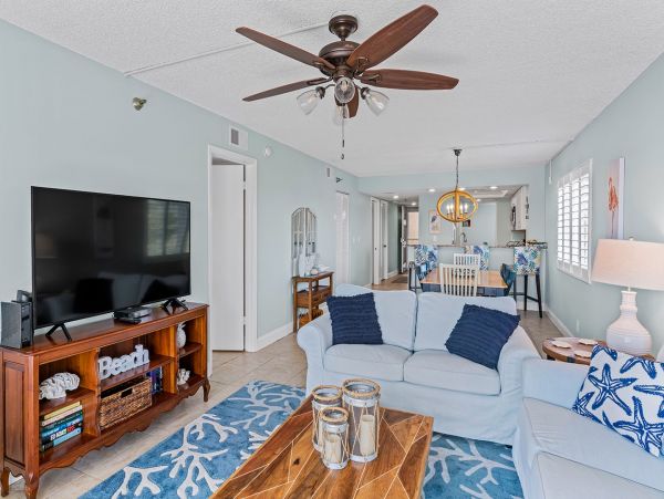 Indian Shores Vacation Condo Sleeps Six Guests