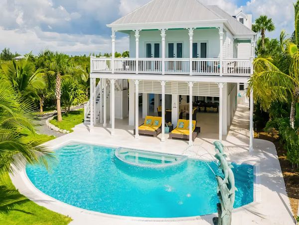 Luxury Key West Oceanfront Villa - Florida Keys Private Estate with Pool & Event Space