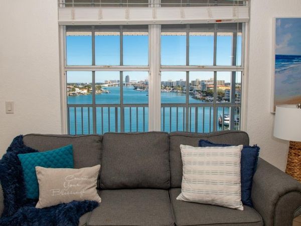 Clearwater Vacation Condo Sleeps Six Guests With Pool & Water Views