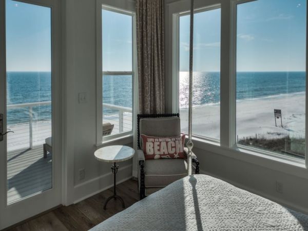 Grayton Beach Five Bedroom Luxury Home Right on  the Beach