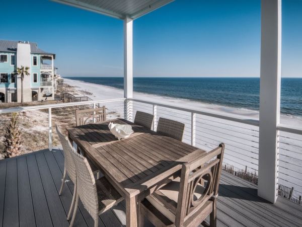 Grayton Beach Five Bedroom Luxury Home Right on  the Beach