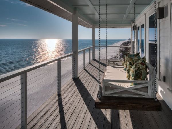 Grayton Beach Five Bedroom Luxury Home Right on  the Beach