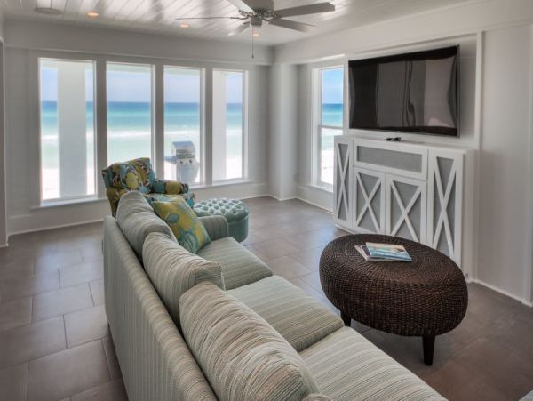 Grayton Beach Five Bedroom Luxury Home Right on  the Beach