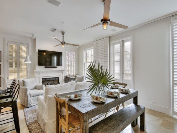 Two Bedroom Rosemary Beach Vacation Home Sleeps 5 Guests