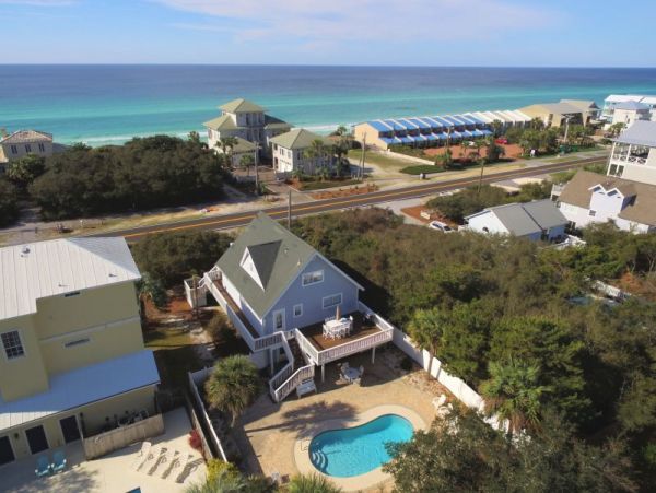 Rosemary Beach Five Bedroom Vacation Pool Home Sleeps 16