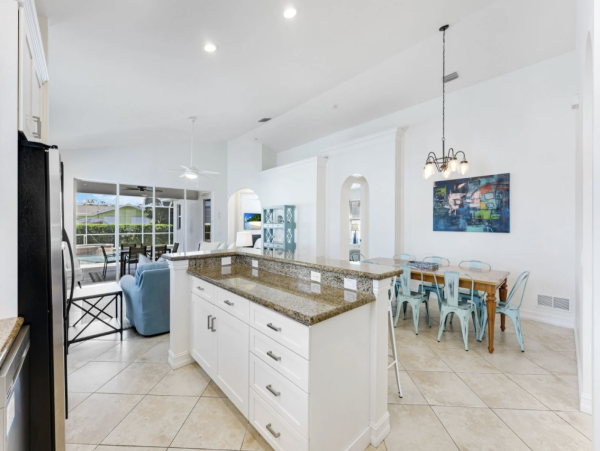 Naples Vacation Rental - Vanderbilt Beach Coastal Retreat with Heated Pool & Outdoor Kitchen