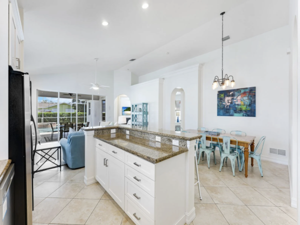 Naples Vacation Rental - Vanderbilt Beach Coastal Retreat with Heated Pool & Outdoor Kitchen