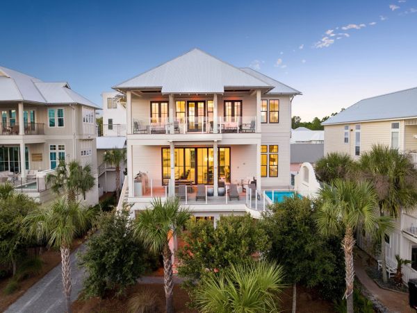 Seagrove Beach Vacation Rental - 30A Luxury Beach House with Pool & Carriage House
