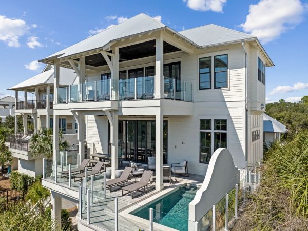 Seagrove Beach Vacation Rental - 30A Luxury Beach House with Pool & Carriage House