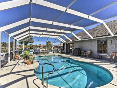 Cape Coral Three Bedroom Canal Front Vacation Home Sleeps 8