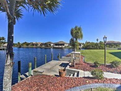 Cape Coral Three Bedroom Canal Front Vacation Home Sleeps 8