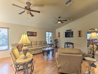 Cape Coral Three Bedroom Canal Front Vacation Home Sleeps 8
