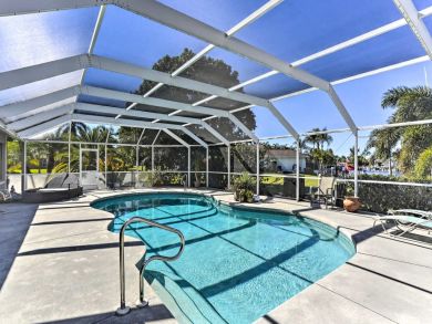 Cape Coral Three Bedroom Canal Front Vacation Home Sleeps 8