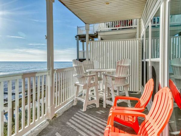Gulf-Front Vacation 3 Bedroom Condo Sleeps 8 Guests