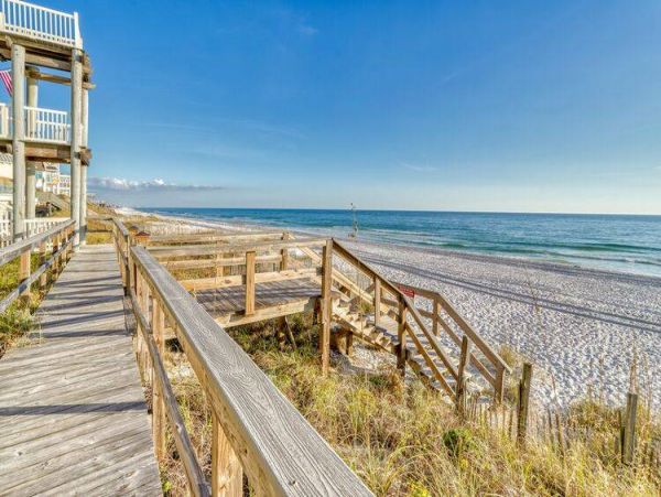 Gulf-Front Vacation 3 Bedroom Condo Sleeps 8 Guests