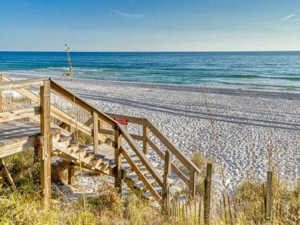 Gulf-Front Vacation 3 Bedroom Condo Sleeps 8 Guests