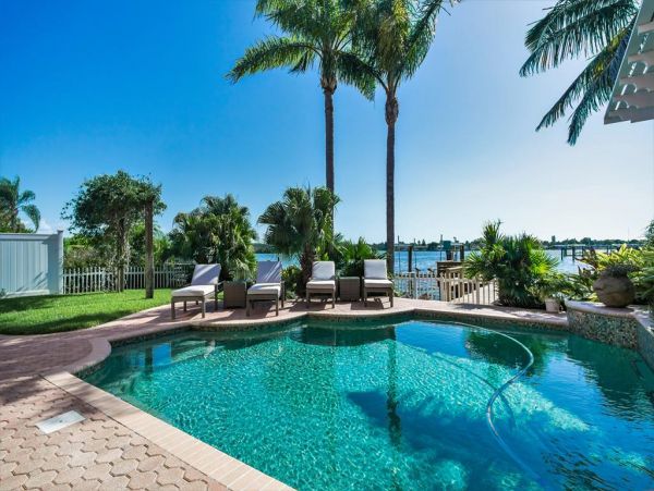 Luxury Vacation Rental with Intracoastal Waterway Views in Indian Rocks Beach