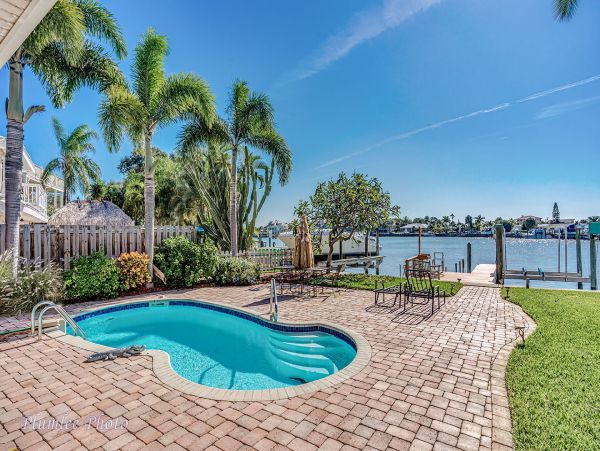 Waterfront Four Bedroom Vacation Home in Indian Rocks