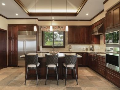 Ocean & Golf Course View Luxury Three Bedroom Home in Waimea