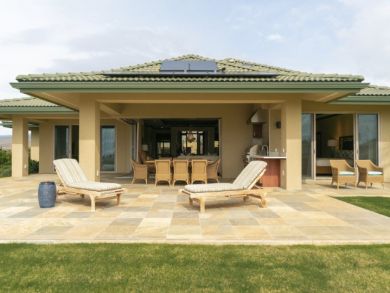Ocean & Golf Course View Luxury Three Bedroom Home in Waimea