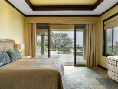 Ocean & Golf Course View Luxury Three Bedroom Home in Waimea