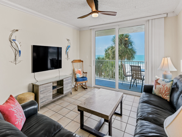 Indian Shores Gulf Front 3 Bedroom Vacation Condo Sleeps 8