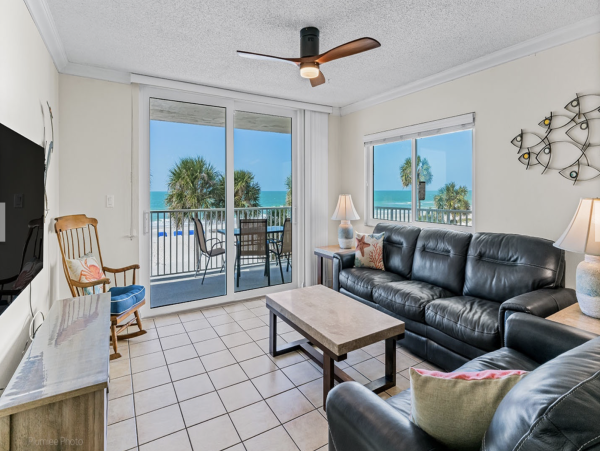 Indian Shores Gulf Front 3 Bedroom Vacation Condo Sleeps 8