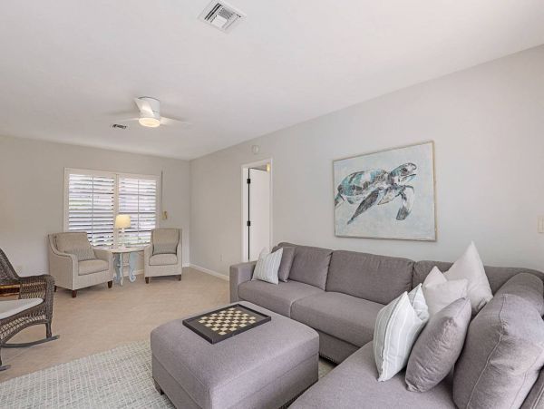 Three Bedroom Marco Island Vacation Home with Caged Pool